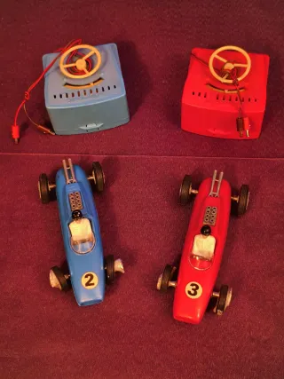 2 Coches Scalextric Jyecar Fórmula 1 + 2 Mandos.