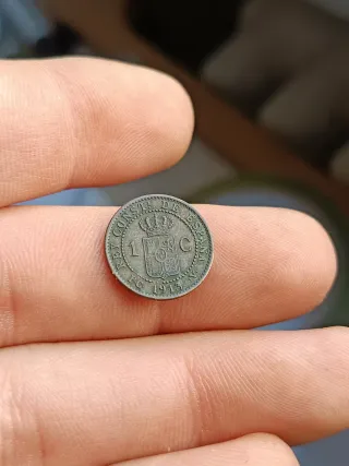 1 Céntimo de 1913 Alfonso XIII