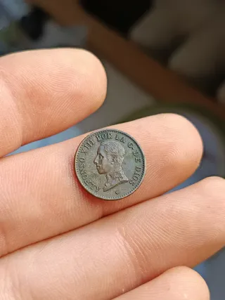 1 Céntimo de 1913 Alfonso XIII