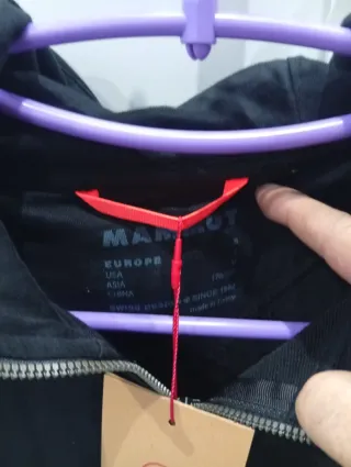 Sudadera Mammut Talla S Negra