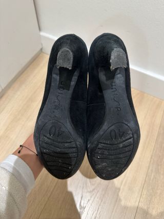 Zapatos de tacón T40 negros Unisa