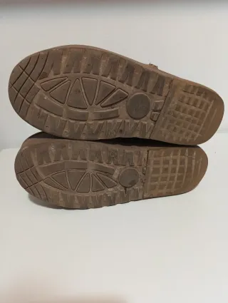 Botines marrones con plataforma