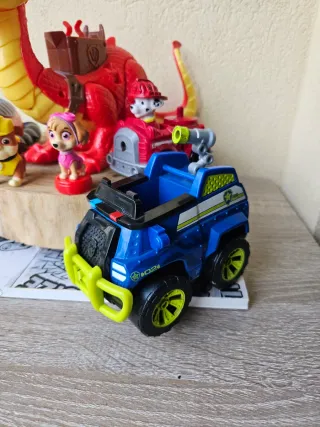 Lote Patrulha Canina Veículos e Figuras