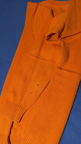 Jersey Tommy Hilfiger Naranja Manga Larga