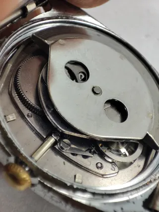 Reloj Timex Self Wind Beige/Plata