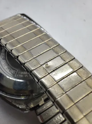 Reloj Timex Self Wind Beige/Plata