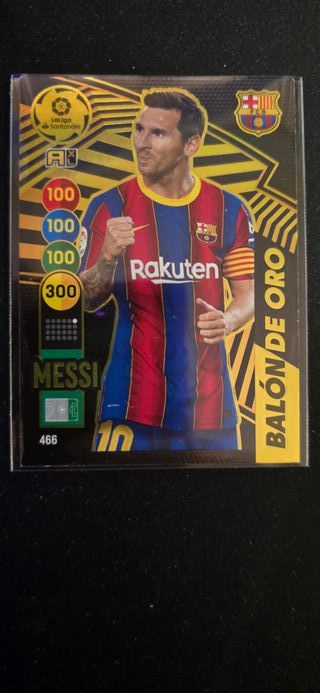Balón de Oro 2020-21 Messi y De Jong Firmado