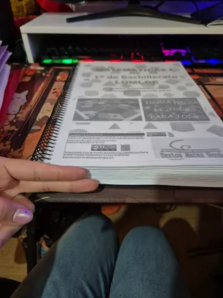 Matemáticas I 1° Bachillerato LOMLOE