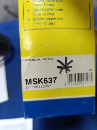 Cables Bujías Lancia Dedra 1.6 MSK637