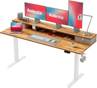 Escritorio Elevable Eléctrico 160x60