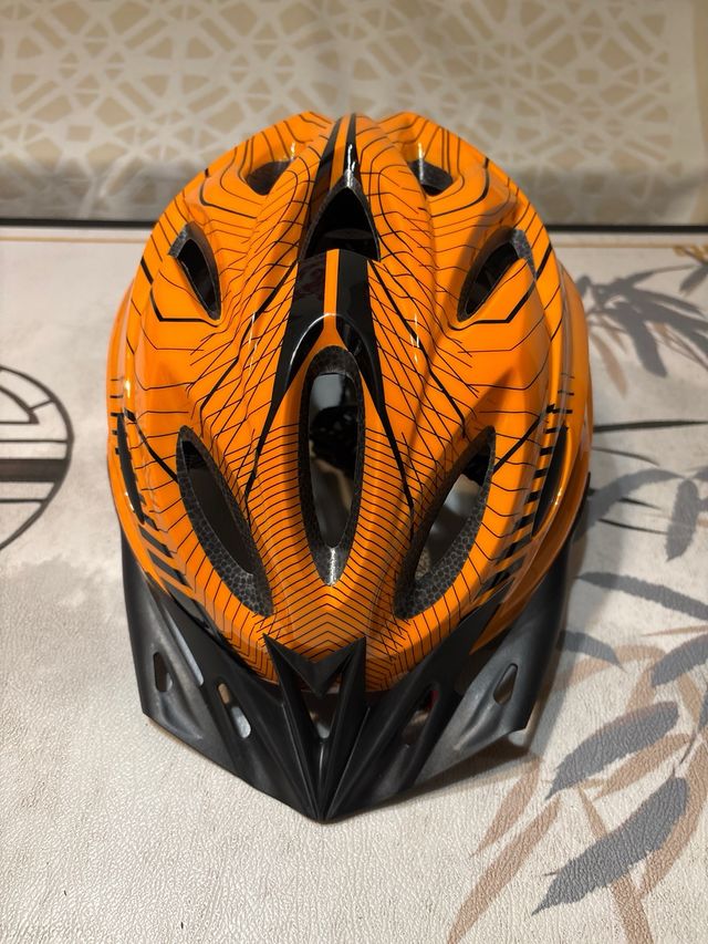 Casco de Bicicleta Naranja PEMILA
