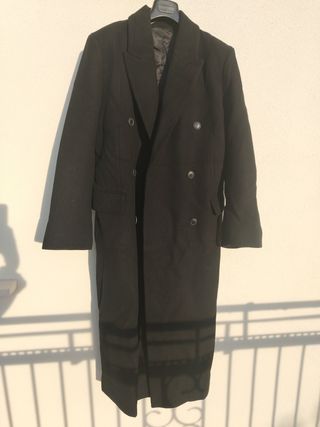 Cappotto lungo over stile Max Mara