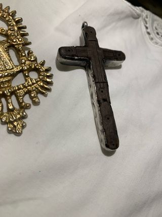 Medalla antigua religiosa