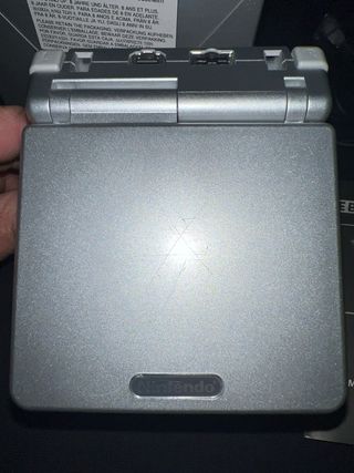 Nintendo Game Boy Advance SP Plata