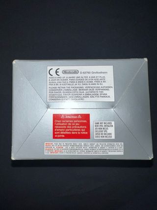 Nintendo Game Boy Advance SP Plata