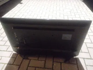 Samsung TV pantalla en negro