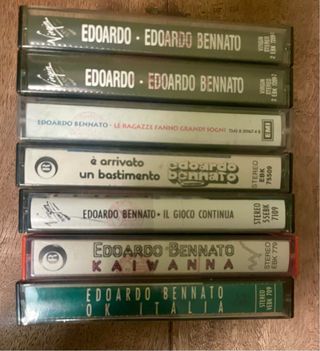 N. 8 Musicassette Edoardo Bennato