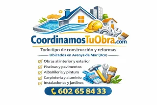 Coordinación de obras y piscinas