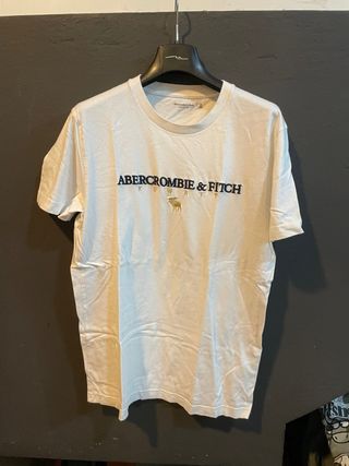 Camiseta Abercrombie & Fitch Blanca Talla M