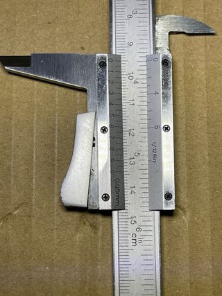 Calibrador Pie de Rey Marca Metrica