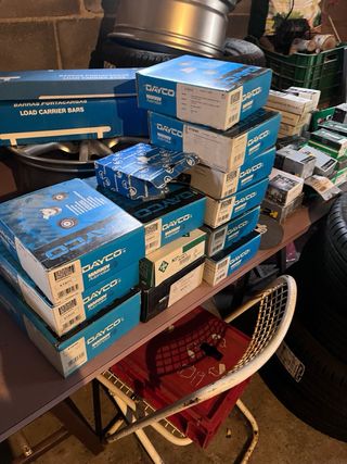 Gran lote de recambios coche