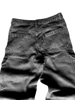 Jeans Denim Vintage Y2K Bootcut Neri