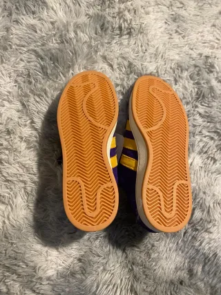 Adidas Campus Lakers Morado y Amarillo