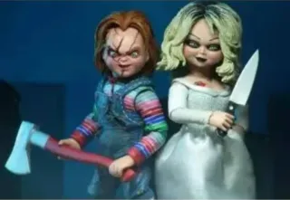 Pack Figuras Chucky y Tiffany NECA