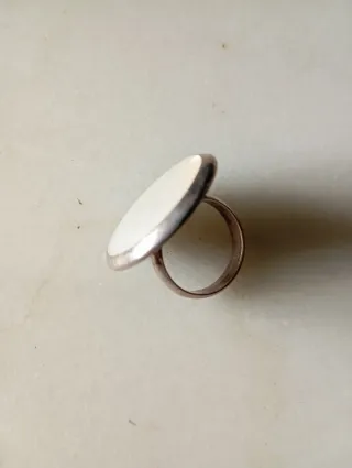 Pendientes plata, Anillo plata y Pulsera Nácar