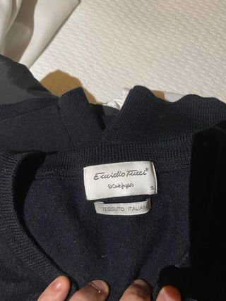 Jersey Emidio Tucci Negro Talla M