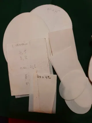 Cornici e materiale per miniature, lamine, vetri