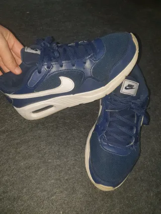 Zapatillas Nike Air Azul y Blanco