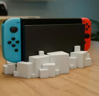 Soporte Nintendo Switch Diseño Bloques