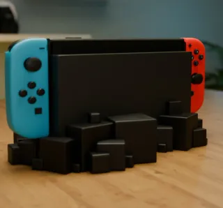 Soporte Nintendo Switch Diseño Bloques