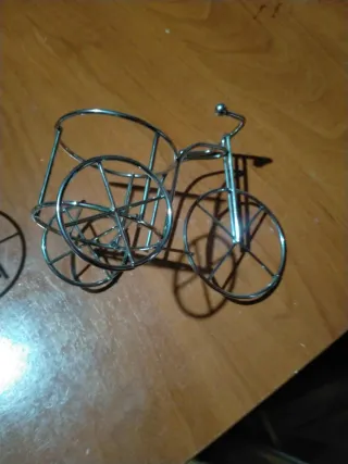 2 Soportes Decorativos Bicicleta