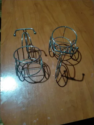 2 Soportes Decorativos Bicicleta