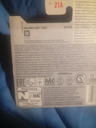 Coche Hot Wheels Rojo