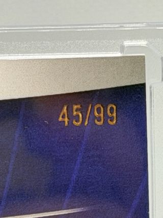 Eduardo Camavinga /99 Autograph Patch Real Madrid