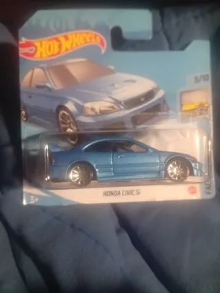 Coche Hot Wheels Azul