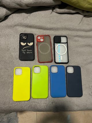 Pack 7 Fundas iPhone 13 Mini