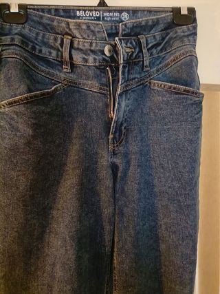 Pantalón vaquero Beloved Mom Fit Talla 36