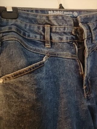 Pantalón vaquero Beloved Mom Fit Talla 36
