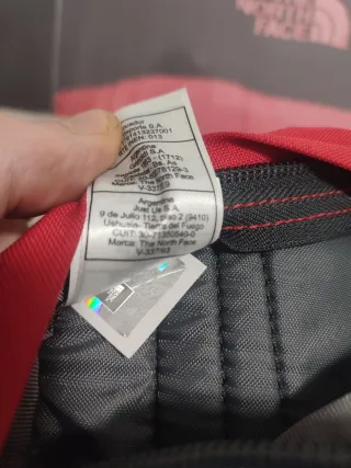 Riñonera The North Face Roja y Negra