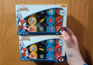 Pack 30 Sellos Spiderman Marvel Disney Junior