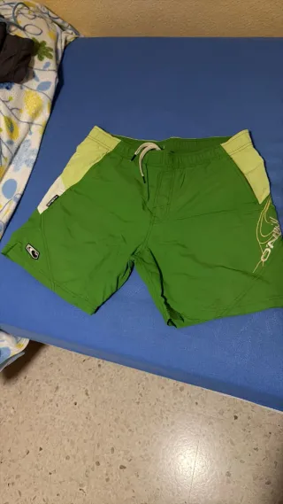 Bañador O'Neill Verde y Amarillo