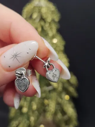 Pendientes Pandora Corazón Plata 925