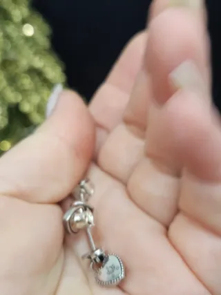 Pendientes Pandora Corazón Plata 925