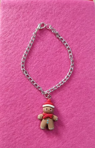 Cadena para Muñeca Nancy Galleta Jengibre