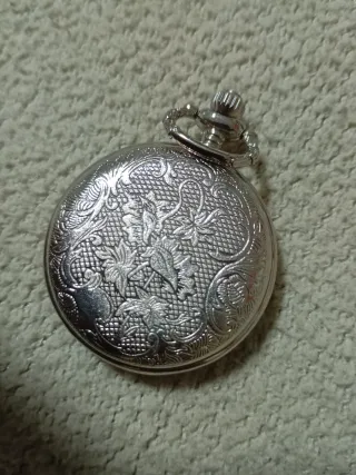 Lote 3 Relojes de Bolsillo Plateados no está proba