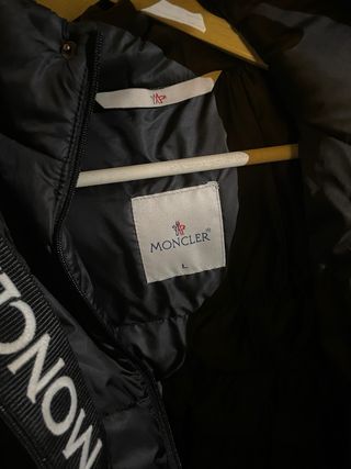 Chaqueta Moncler Negra